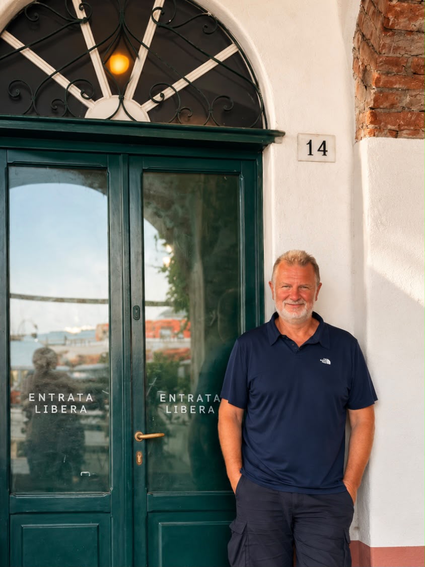 Paolo Silvestri imprenditore che ha fatto ripartire al Cooperativa Pescatori di Camogli